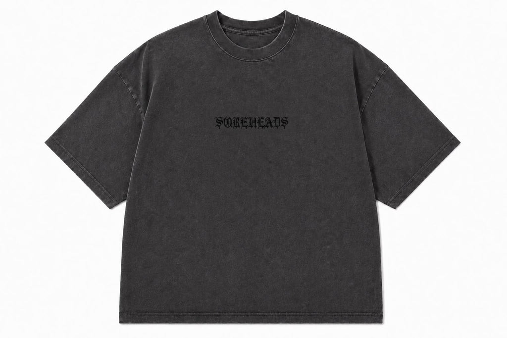 Oversized Shadow Grey/Charcoal